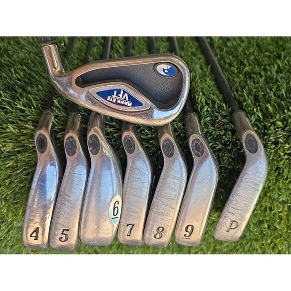 Callaway Hawk Eye VFT Iron Set (3-PW) Reg Graphite Shafts 6 Iron Big Bertha - Picture 1 of 8